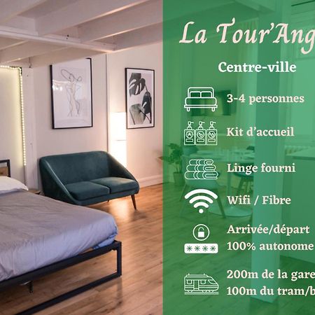 Apartamento Hypercentre - Gare - La Tour'Angel Tours Exterior foto